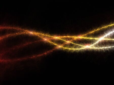 smooth waves, smokey shapes, abstract curvesの写真素材