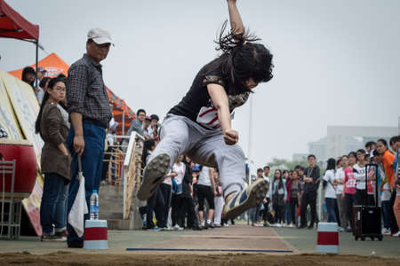 long jumpのeditorial素材