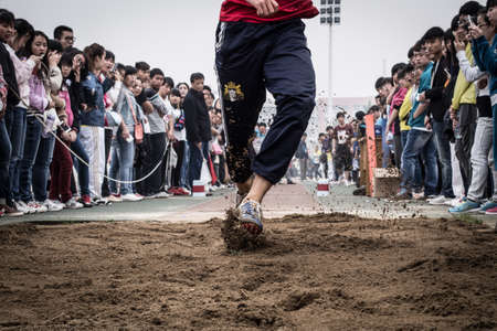 long jumpのeditorial素材