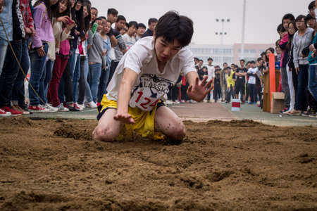 long jumpのeditorial素材