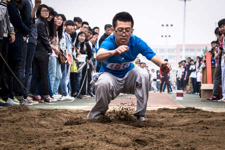 long jumpのeditorial素材