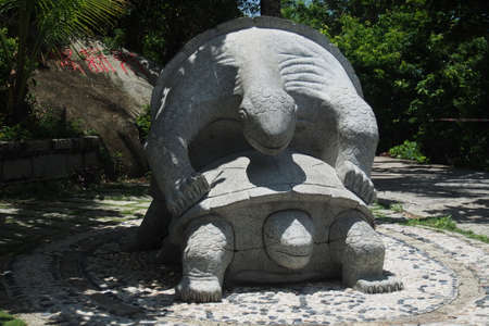 China boundaries Islandの写真素材