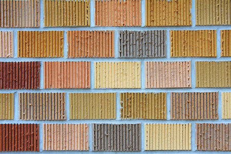 Brick wall photo showing detail texture