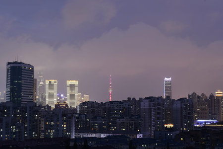 Shanghai night view