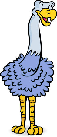  Ostrichのイラスト素材