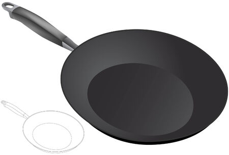 Frying Panのイラスト素材