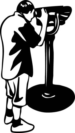 tourist drawingのイラスト素材