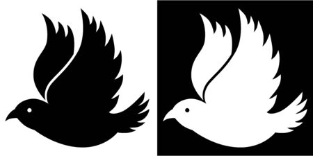 dove iconのイラスト素材