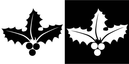 holly iconのイラスト素材