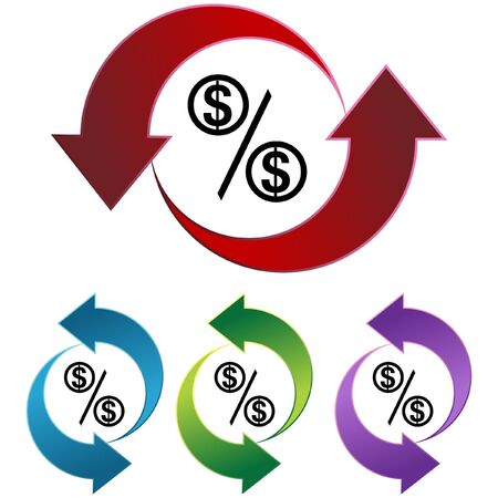 Percentage Rateのイラスト素材