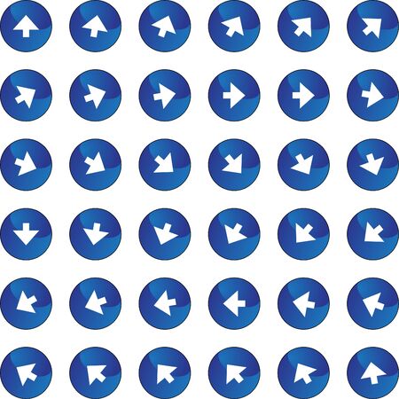 Arrow Icon Setの写真素材