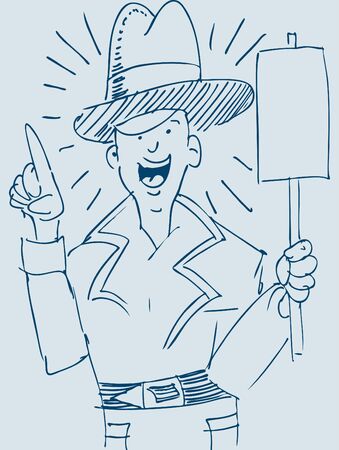 Detective Doodleの写真素材