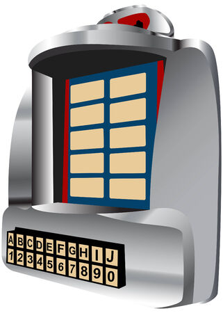 Jukeboxのイラスト素材
