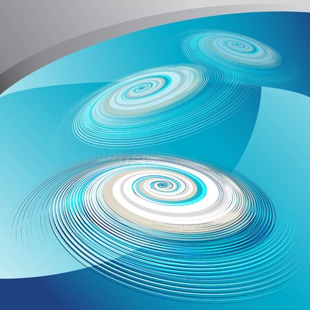 An image of a hurricane.のイラスト素材