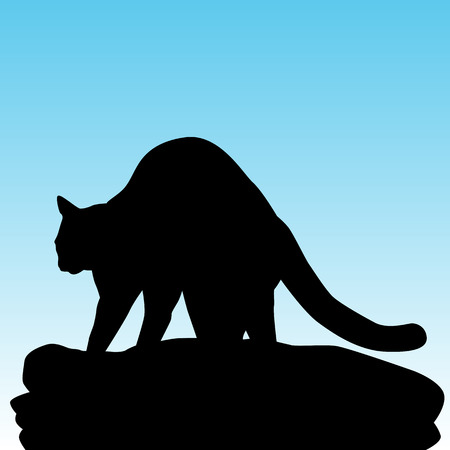 An image of a cat kneading on a blanket.のイラスト素材