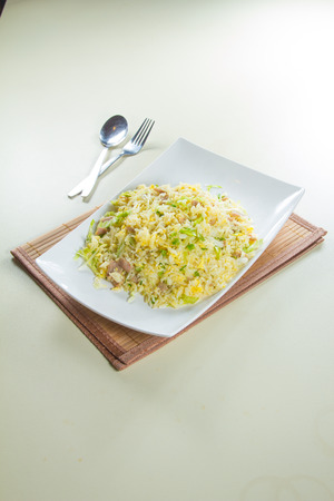 fried riceの写真素材