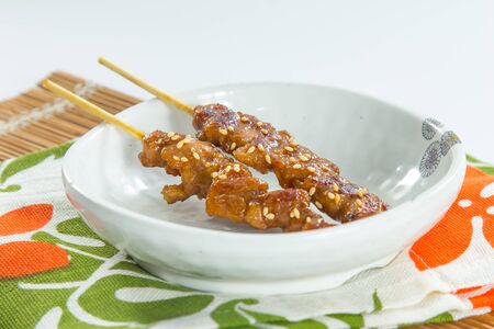 A photo of skewerの写真素材