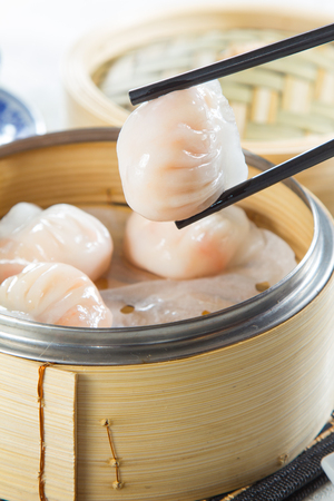 A photo of dim sumの写真素材