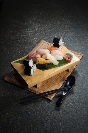 A cuisine photo of sushiの写真素材