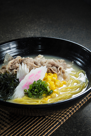 A cuisine photo of ramenの写真素材