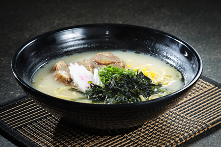 A cuisine photo of ramenの写真素材