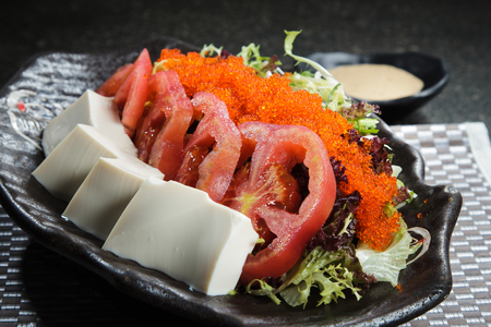 A cuisine photo of tomato saladの写真素材