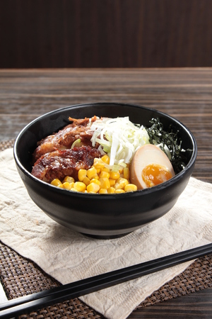 A cuisine photo of ramenの写真素材