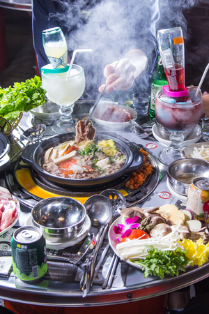 A cuisine photo of barbecuedのeditorial素材