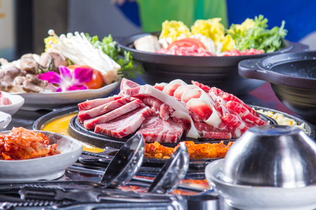 A cuisine photo of barbecuedの写真素材