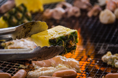 A cuisine photo of barbecuedの写真素材