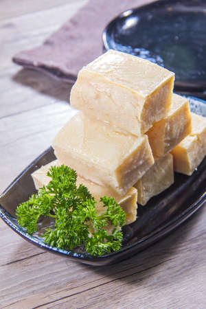 A cuisine photo of bean curdの写真素材