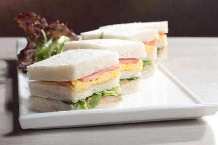 A cuisine photo of bread and toastの写真素材