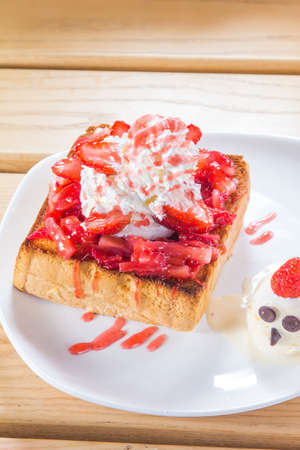 A cuisine photo of bread and toastの写真素材