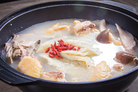 A cuisine photo of brothの写真素材