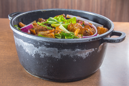 A cuisine photo of chicken casseroleの写真素材