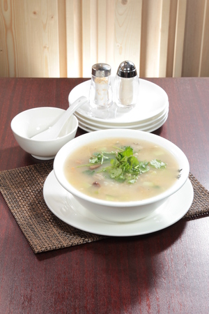 A cuisine photo of congeeの写真素材