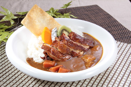 A cuisine photo of curryの写真素材