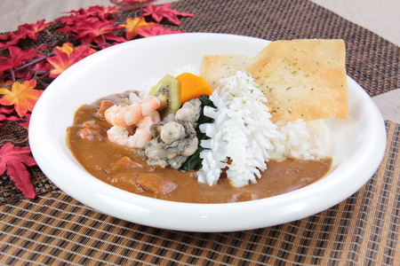 A cuisine photo of curryの写真素材