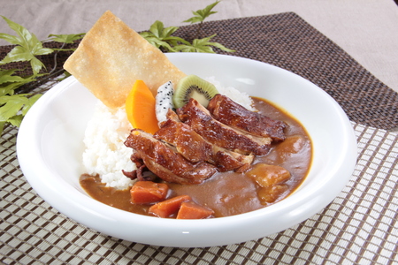 A cuisine photo of curryの写真素材