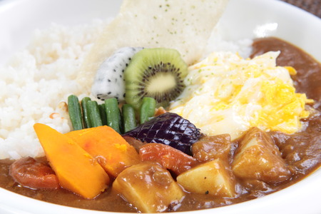 A cuisine photo of curryの写真素材