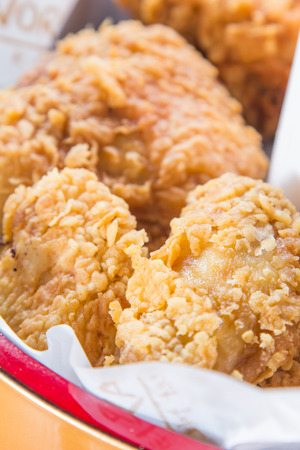 A cuisine photo of deep fried chickenの写真素材