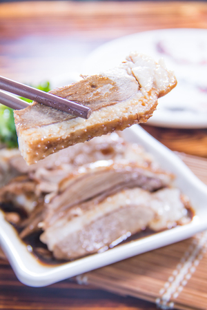 a cuisine photo of duck cuisineの写真素材