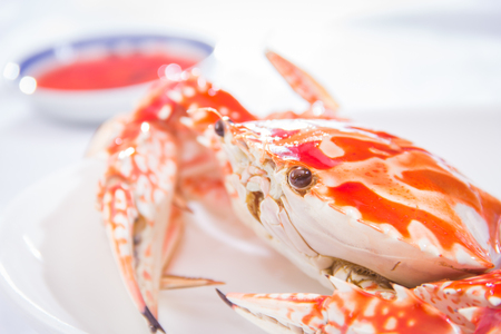 a cuisine photo of fried crabの写真素材