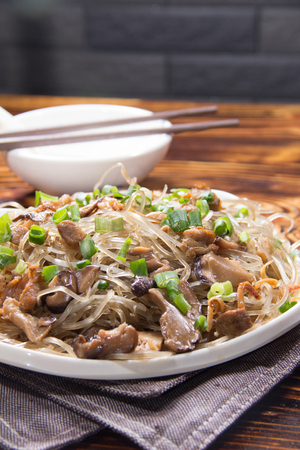 a cuisine photo of fried noodlesの写真素材