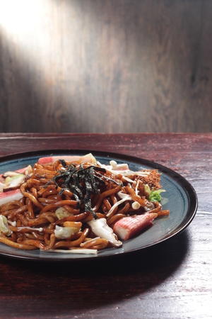 a cuisine photo of fried noodlesの写真素材