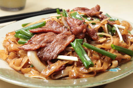 a cuisine photo of fried noodlesの写真素材