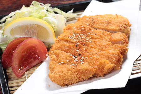 a cuisine photo of fried porkの写真素材