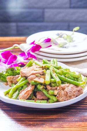 a cuisine photo of fried porkの写真素材