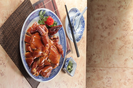 a cuisine photo of grilled chickenの写真素材