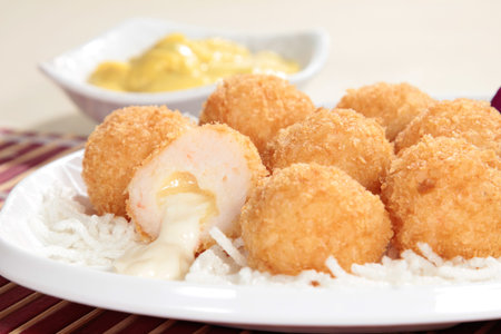 a cuisine photo of meat ball